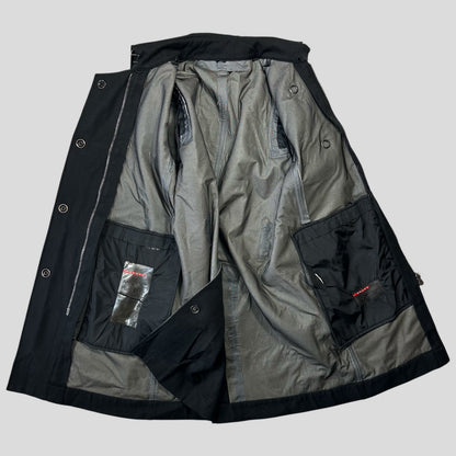 Prada Sport 00’s 3 in 1 Goretex Wool & Nylon Military Jackets - S/M | Default Title, Red