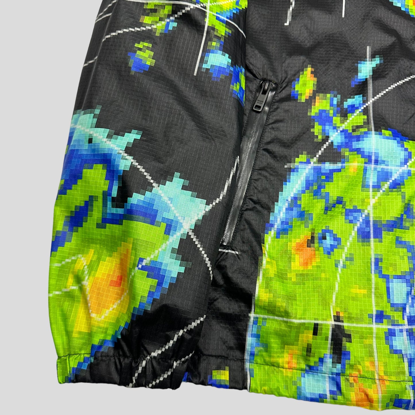 Prada Milano SS17 Radar Nylon Ripstop Jacket - M (L) | Medium, Multicolour