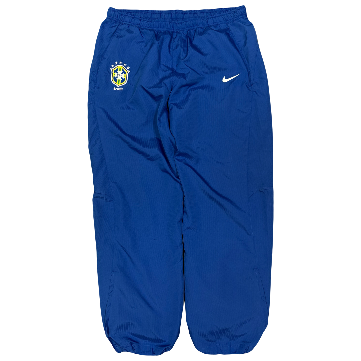 Nike Brazil 2008/10 Tracksuit In White & Blue ( M )