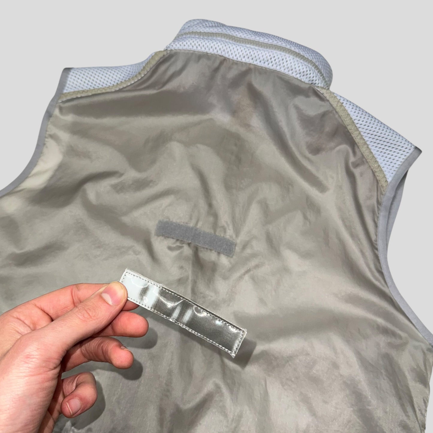 Prada Sport SS00 Gel Seam Convertible Mesh Gilet - IT48