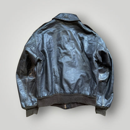 1970's Avirex Type A-2 Leather Pilot Jacket 40 | Default Title, Brown