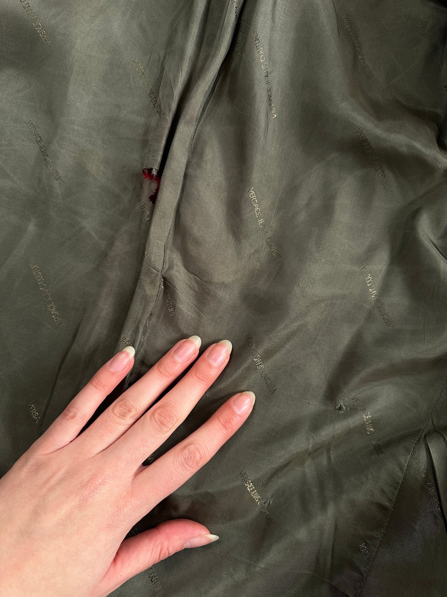 Versace Jeans Couture Pure Cotton Bespoke Medusa Button Blazer - 40R/L