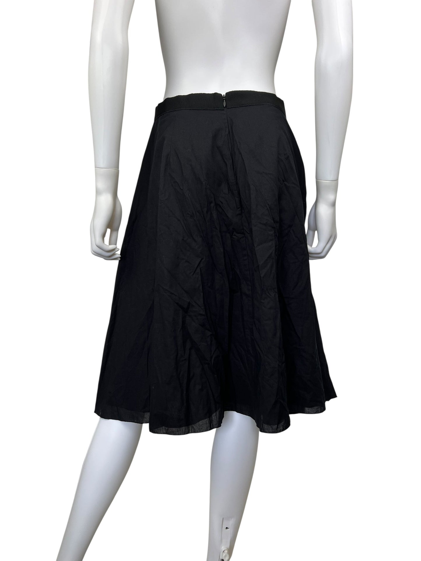 Emporio Armani gathered pleat skirt | Navy, Multicoloured