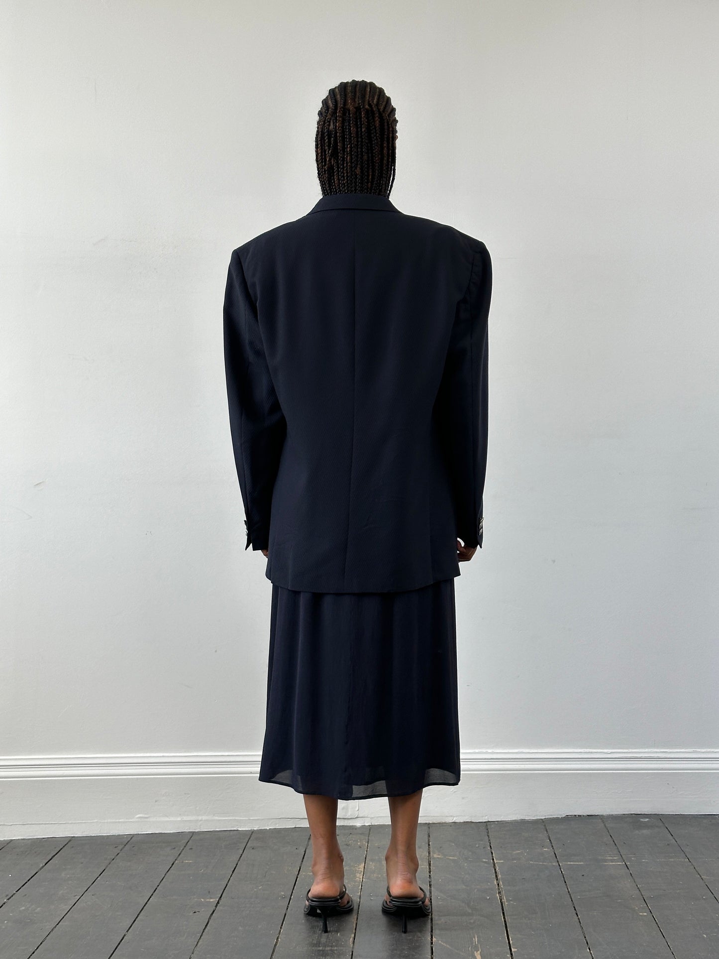 Versace Classic V2 1990s Bespoke Button Single Breasted Blazer - 42R/XL