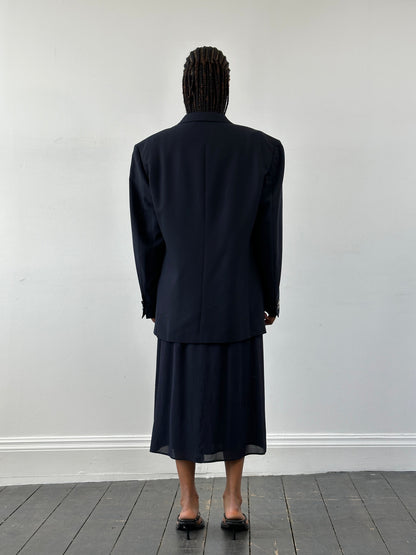 Versace Classic V2 1990s Bespoke Button Single Breasted Blazer - 42R/XL