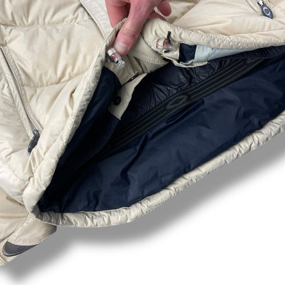 2000's Oakley Down Filled Puffer Jacket (M) | Default Title, Cream