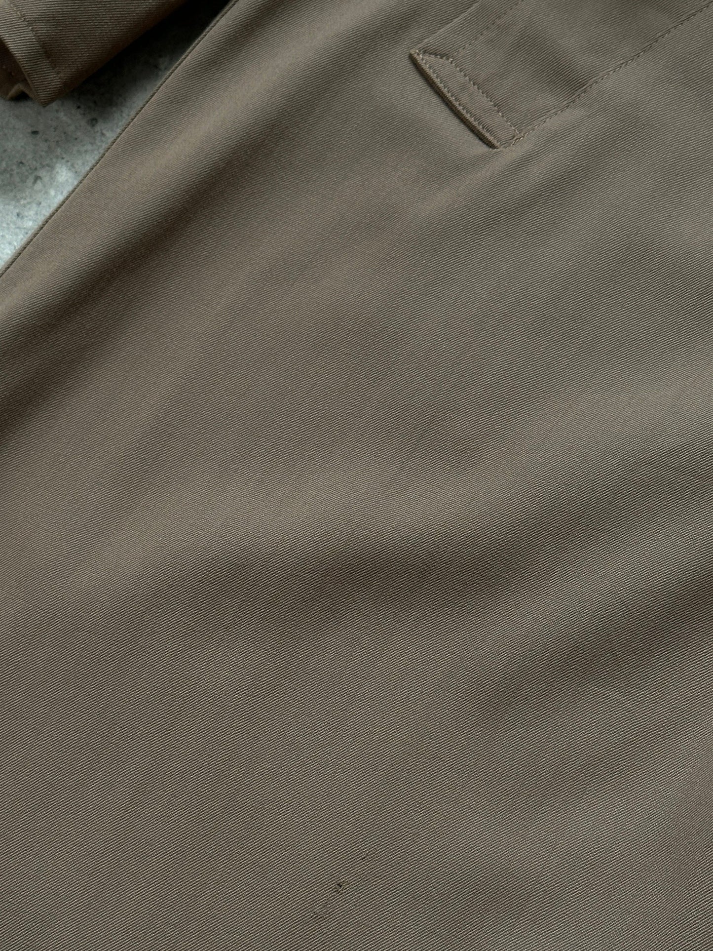 London Fog 1990s Wool Trench Coat - L