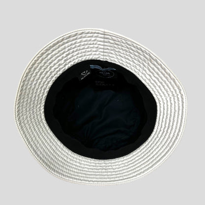 Prada Milano 2020 Nylon Bucket Hat - S/M