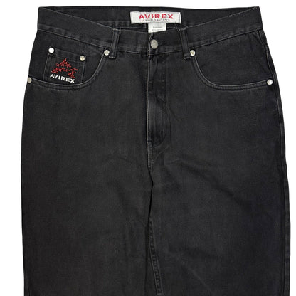 Avirex Jeans In Black ( W32 ) - Known Source