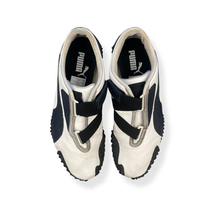 2000's Puma Mostro Leather White/Navy (UK8) | Default Title, Multicoloured