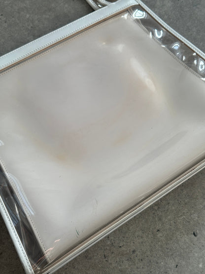 Gucci 1990s Tom Ford 2 in 1 Leather & Vinyl Shoulder Bag