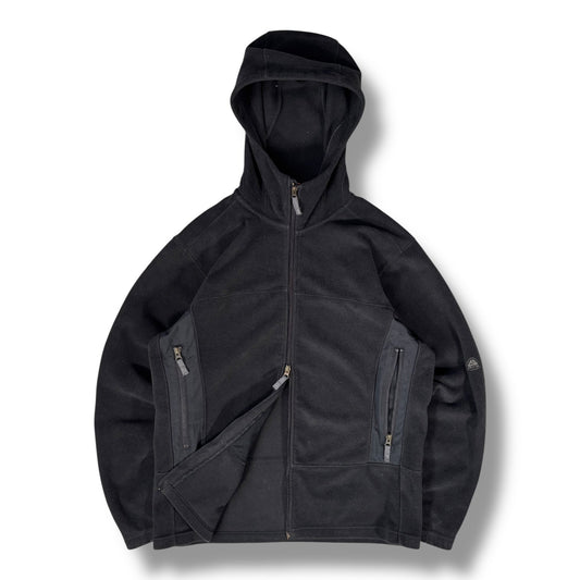 Nike ACG 00’s Two Tone Hooded Fleece Jacket M | Medium, Black