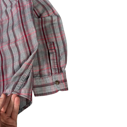 Marithé + François Girbaud Herringbone Cotton Shirt XL | XL, Multicoloured