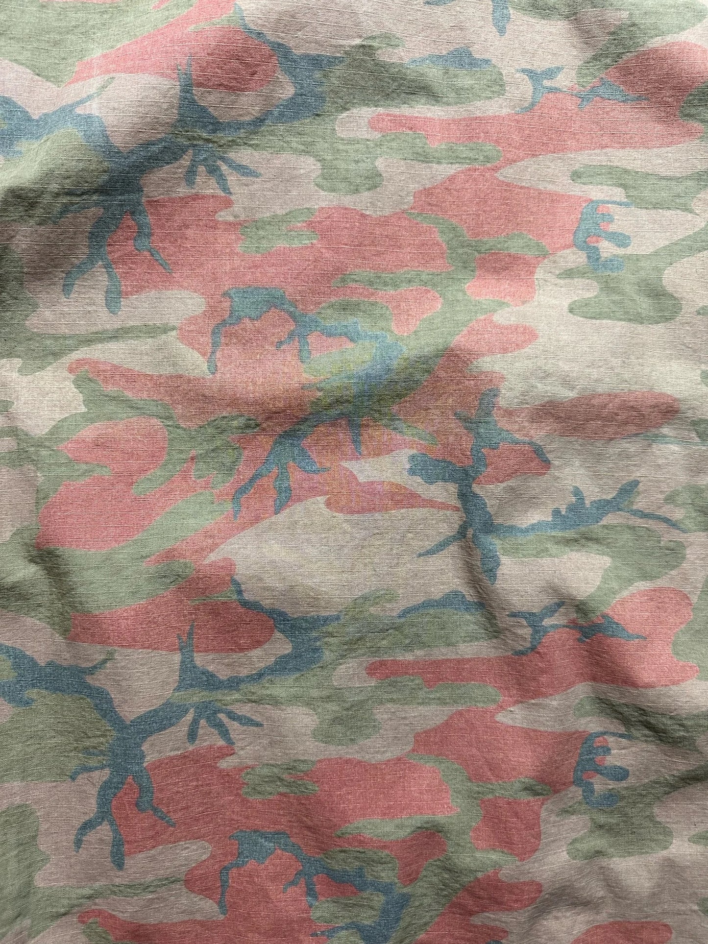 S/S 1990 Tiger Orange Ice Camouflage Jacket Bomber Jacket