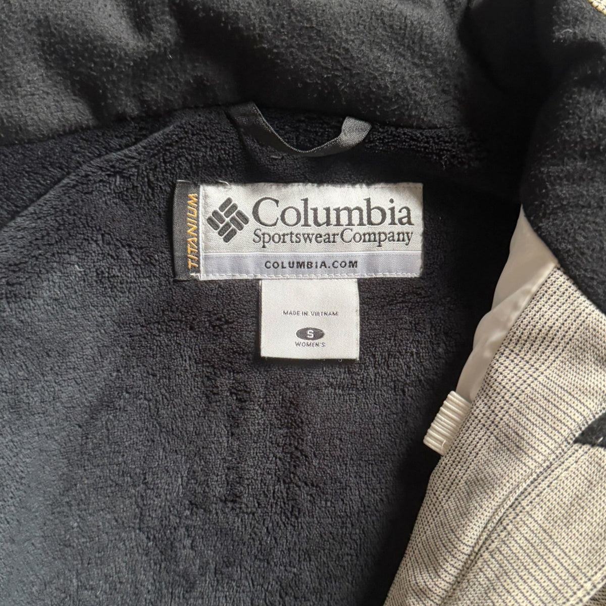 2000's Columbia Plaid Omni-Tech Jacket (S) | Small, Grey