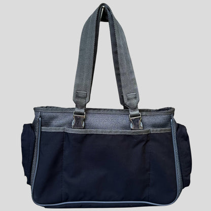 Prada Sport 2004 Eskimo Goat Fur Technical Handbag