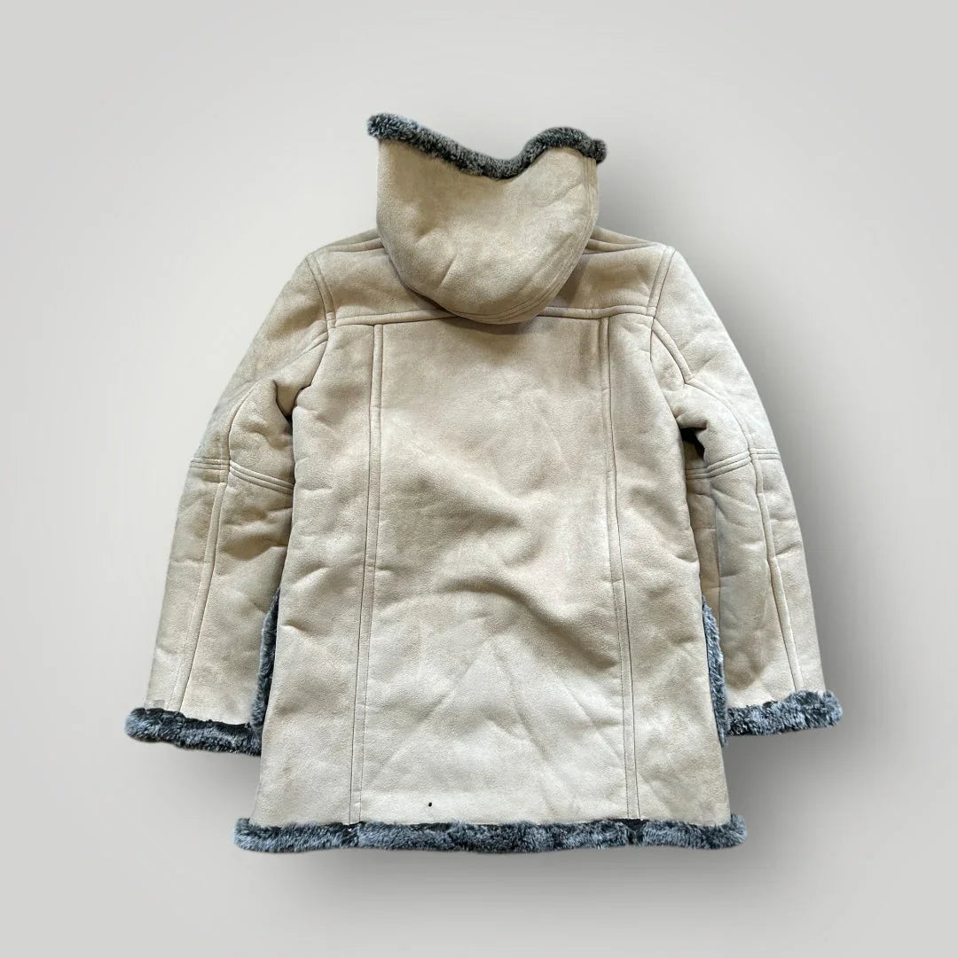 PPFM Fur Lined Overcoat Womens XL