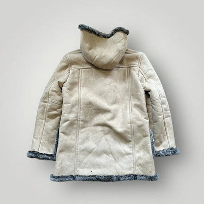 PPFM Fur Lined Overcoat Womens XL