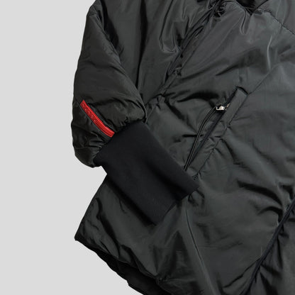 Prada Sport AW00 Ninja Moto Reversible Heavy Nylon Jacket - IT50 (M/L) | Default Title, Black