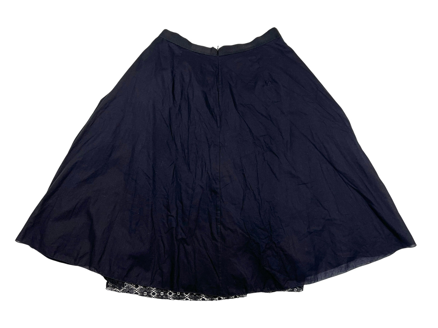Emporio Armani gathered pleat skirt | Navy, Multicoloured