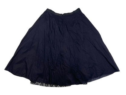 Emporio Armani gathered pleat skirt | Navy, Multicoloured