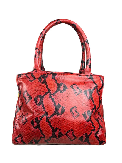 Moschino mid 1990s Python bag