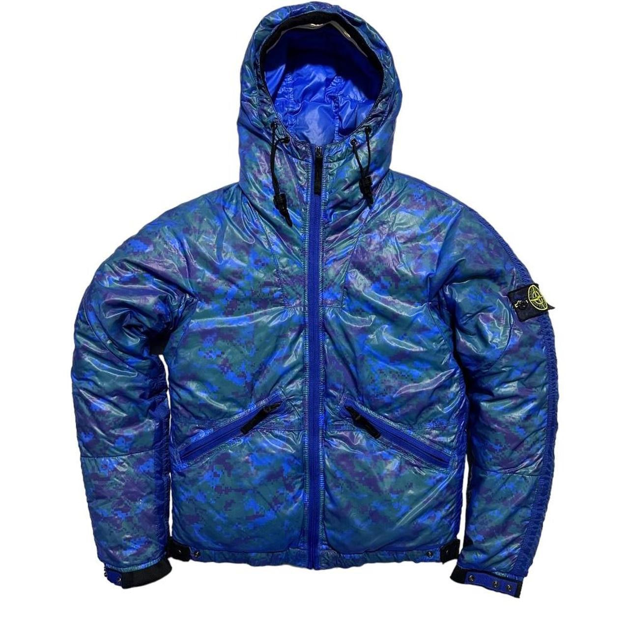 Stone Island Digital Camo Mesh Down Jacket