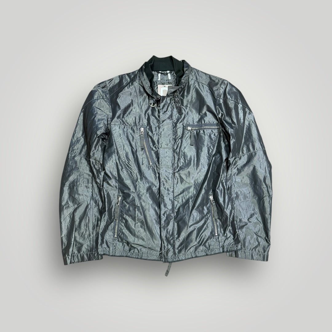 Marithé François Girbaud 2000's Nylon Shimmer Jacket M