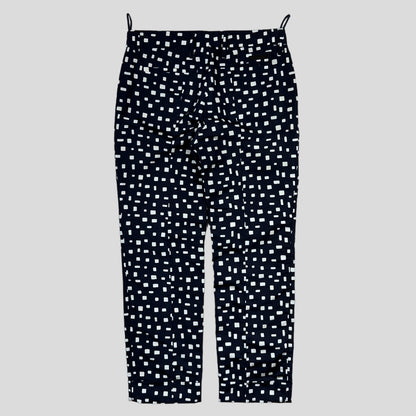 Prada Milano 2013 Silk Geometric Trousers - IT38 (UK8) | O/S, Multicoloured