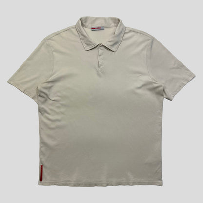 Prada Sport 00’s Nylon Collared Cotton Shirt - L