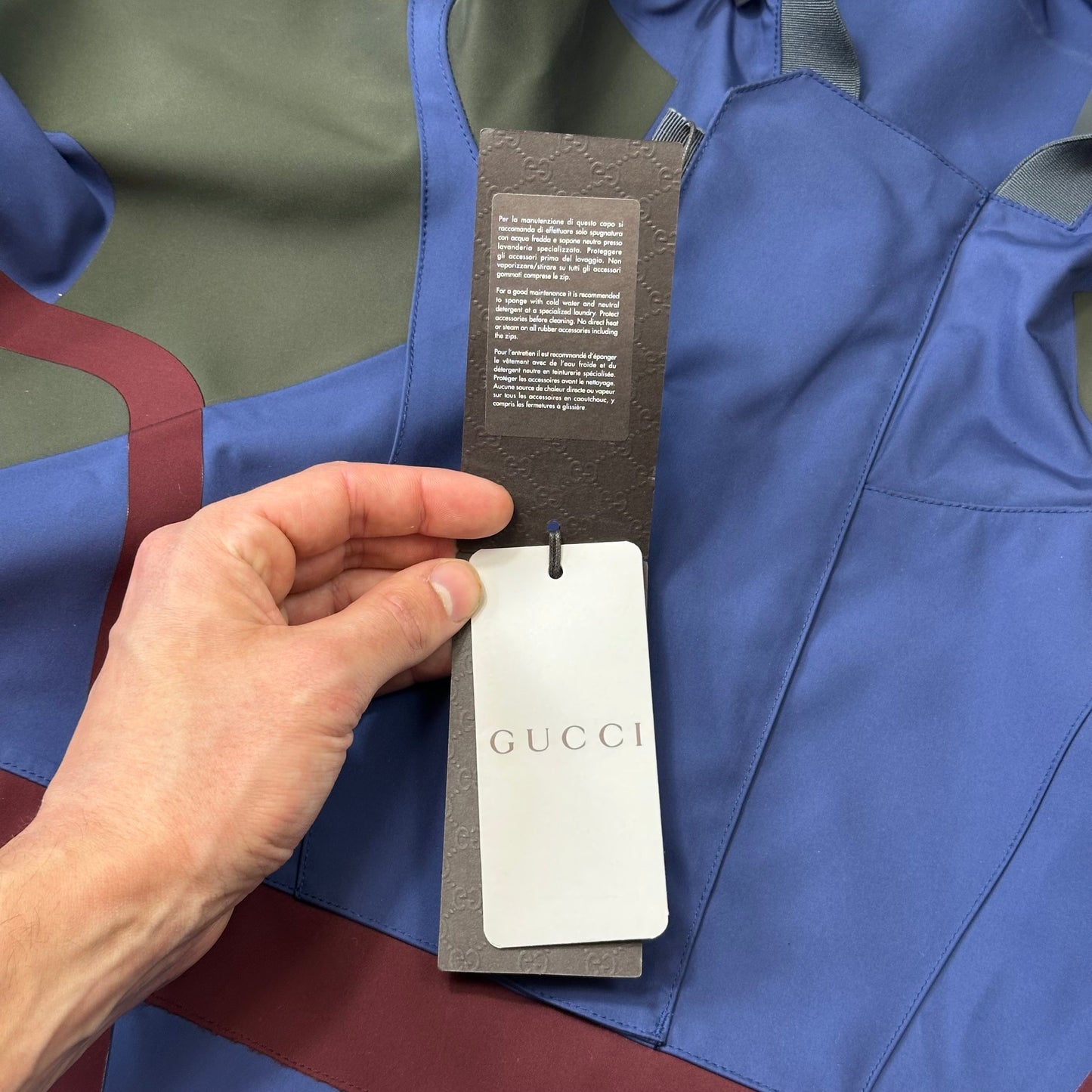 Gucci 2014 Runway Ultra Technical Taped Seam Pullover Jacket - L/XL | Default Title, Red