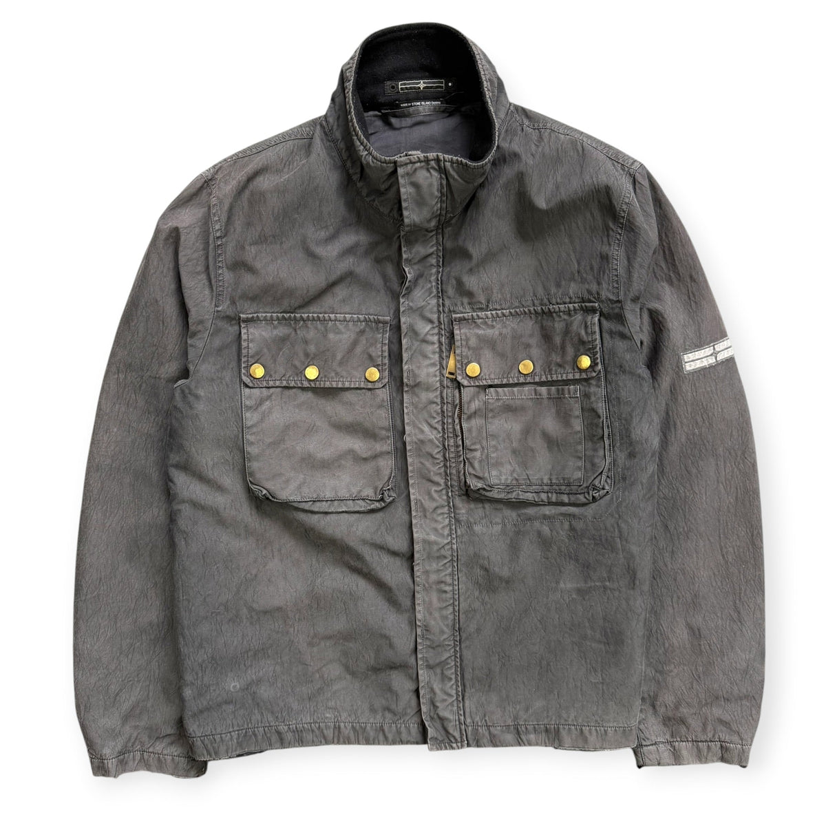 FW2007 Stone Island Denims Cargo Pocket Jacket (L) | Large, Navy
