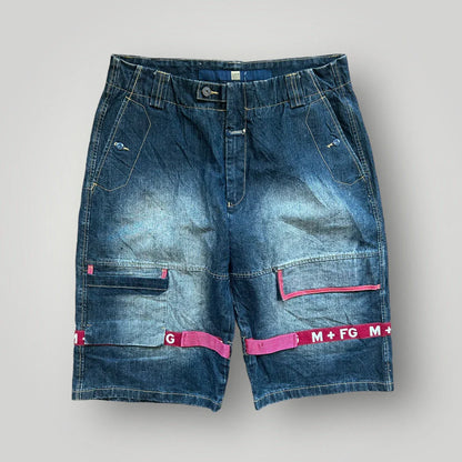 Marithé François Girbaud 2000's Jorts 38"