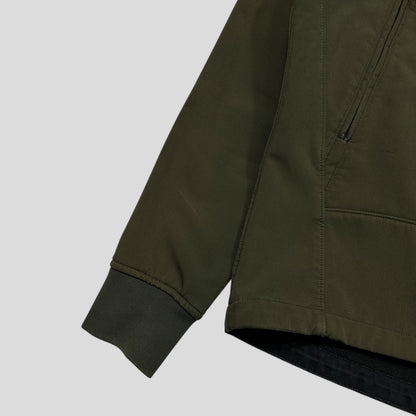 CP Company Khaki Soft Shell Goggle Jacket - S/M | Default Title, Multicoloured