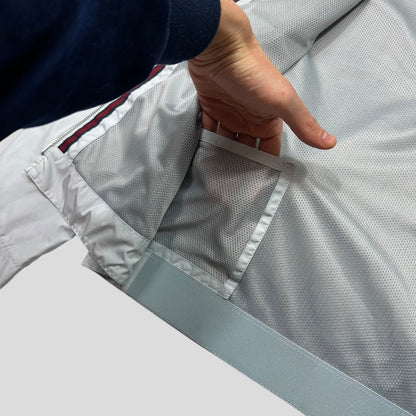 Prada Sport 00’s Ice Blue Stash Pocket Soft Nylon Work Jacket - IT52 (L)