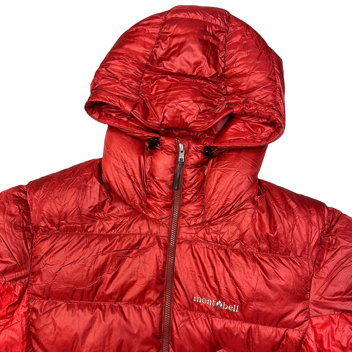 Montbell Puffer Jacket In Red ( M )