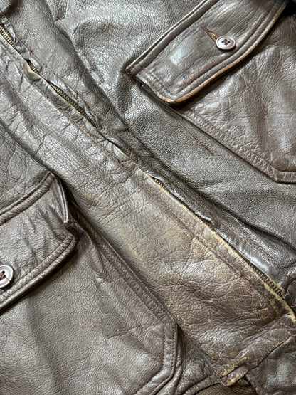 USN G-1 1971 Flying Leather Jacket S/M