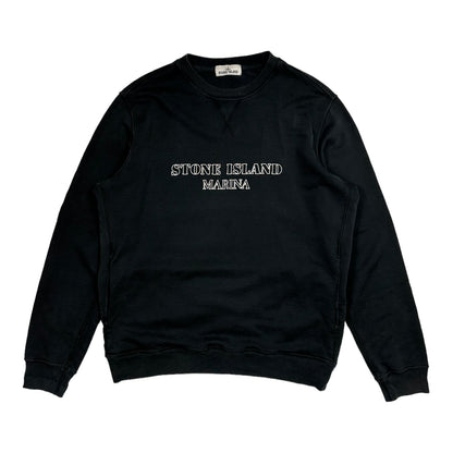 2015 Stone Island Marina Spellout Sweatshirt