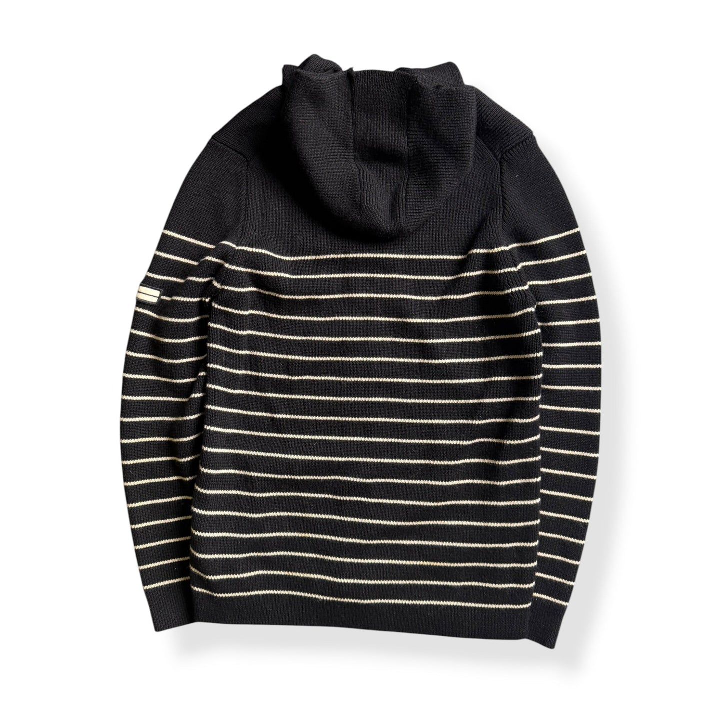 AW2007 Stone Island Denims Striped Knit Jumper (M) | Default Title, Black
