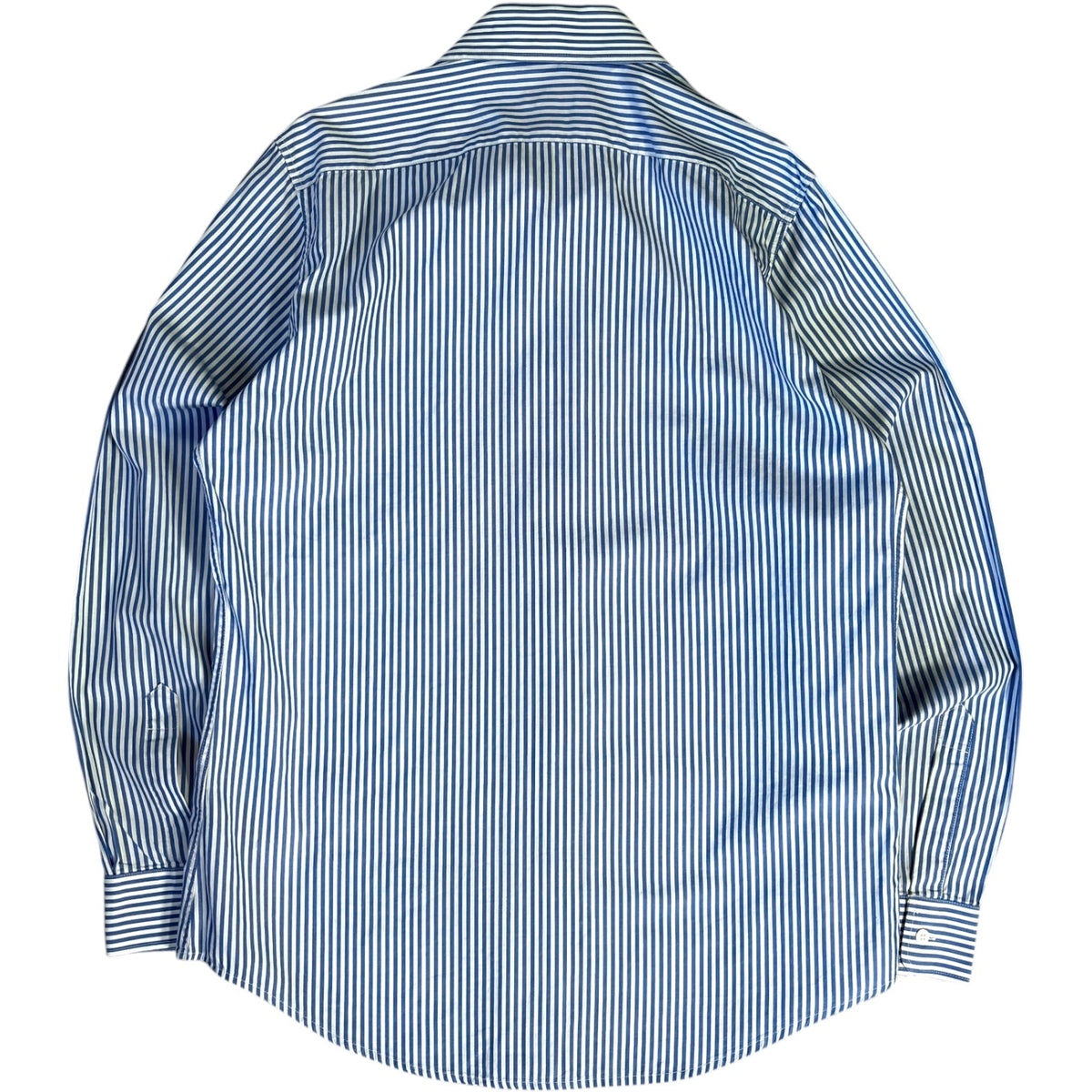 Armani Jeans 00’s Striped Longsleeve Shirt L | Large, Blue