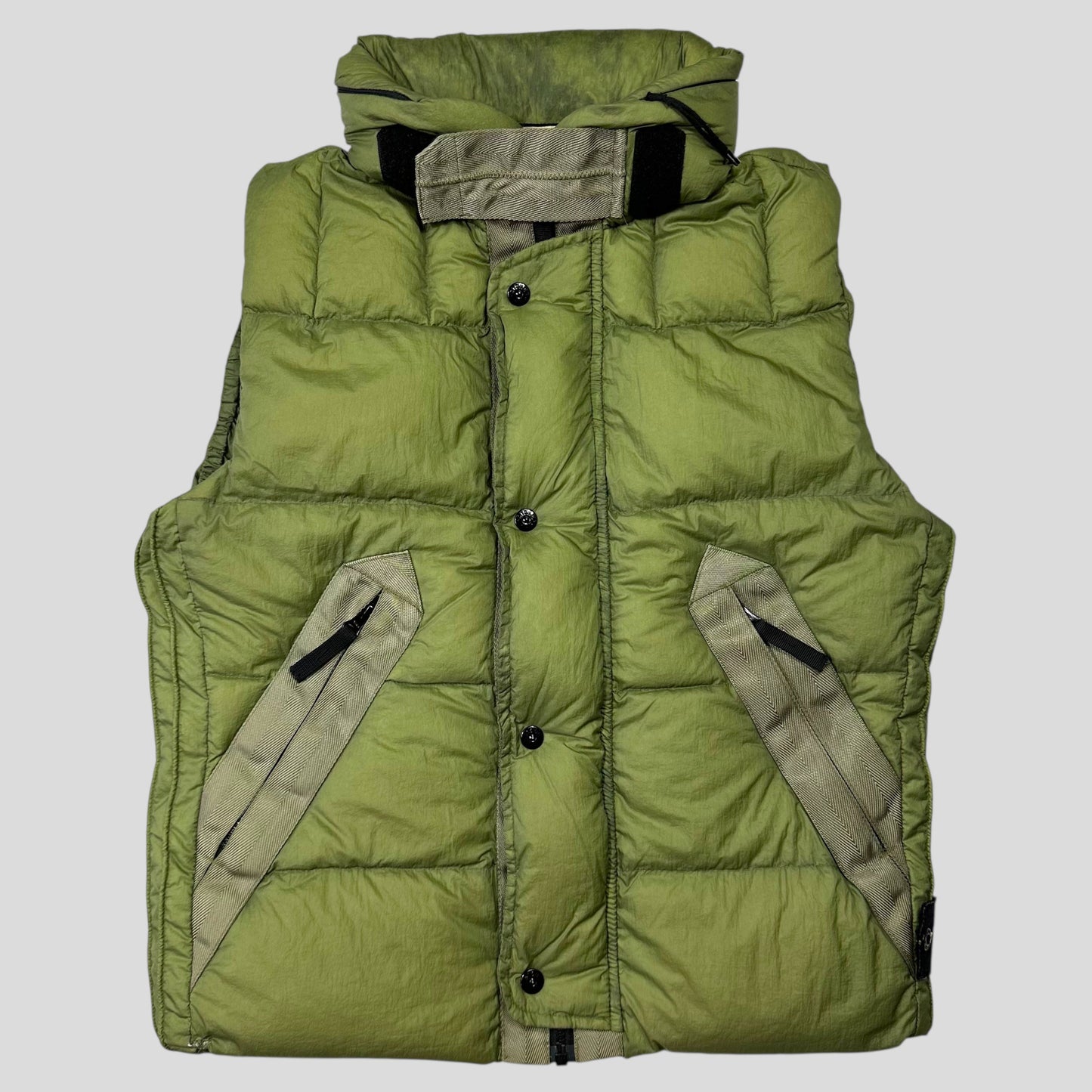 Stone Island 2010 Opaque Goose Down Puffer Gilet - S