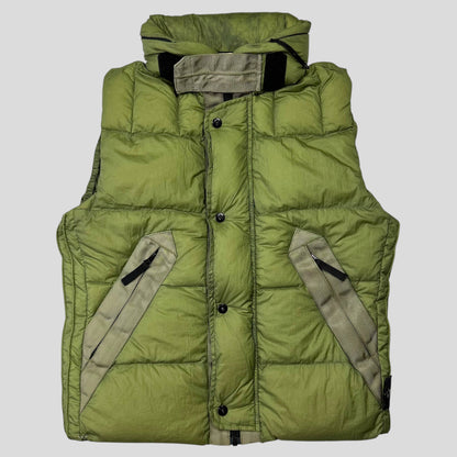 Stone Island 2010 Opaque Goose Down Puffer Gilet - S