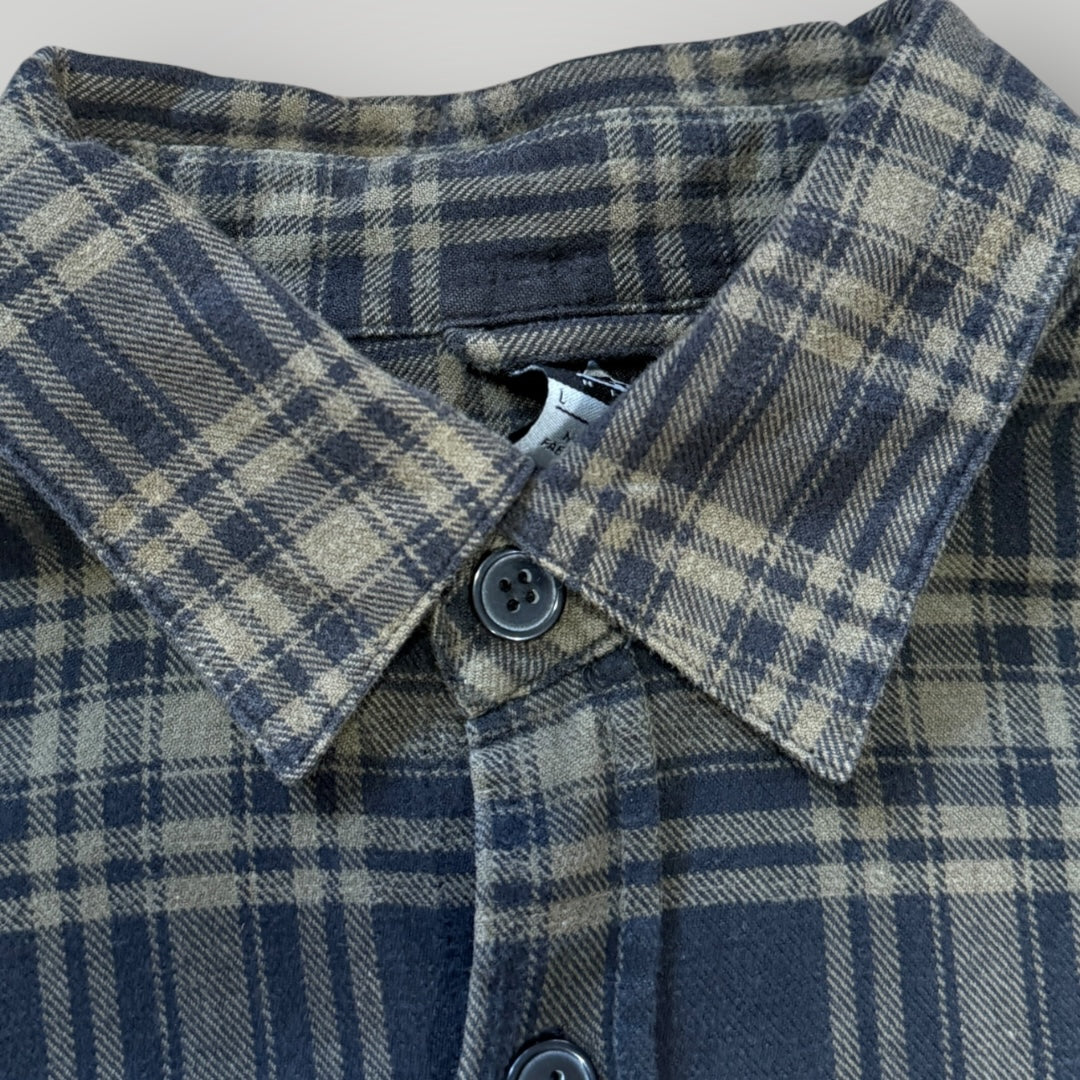 Nike ACG 2000's Flannel Shirt L | Default Title, Navy