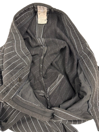 Armani Collezioni 2005 pinstripe trousers | Grey, Multicoloured