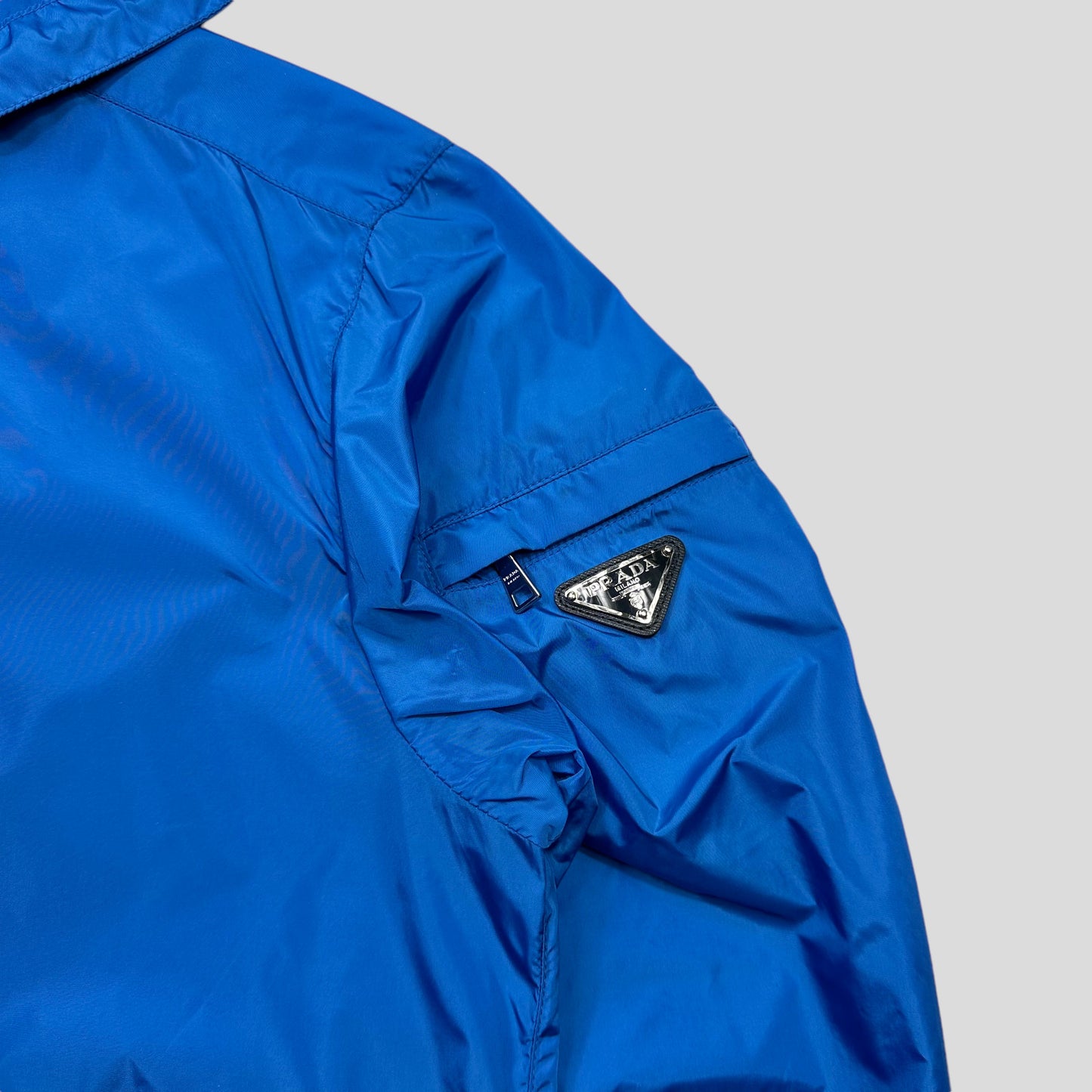 Prada Milano 2012 Electric Blue Windbreaker - L