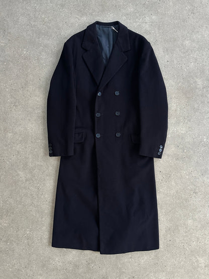 Vintage Wool Double Breasted Floor Length Coat - S/M