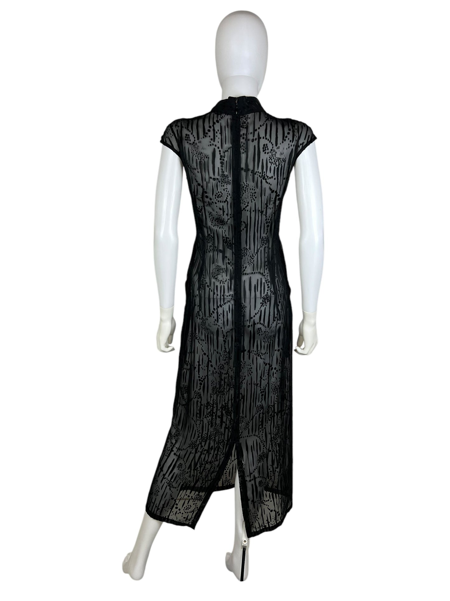 Yohji Yamamoto AW 1997 sheer dress