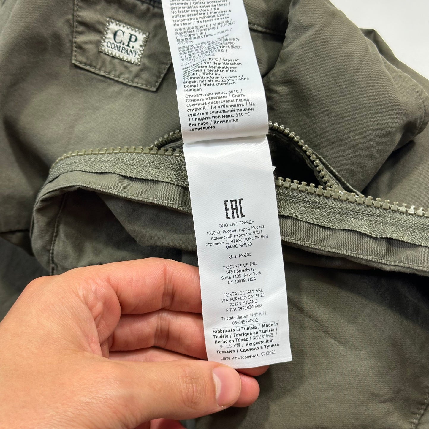 CP Company SS21 Metropolis Badge Overshirt Jacket - S