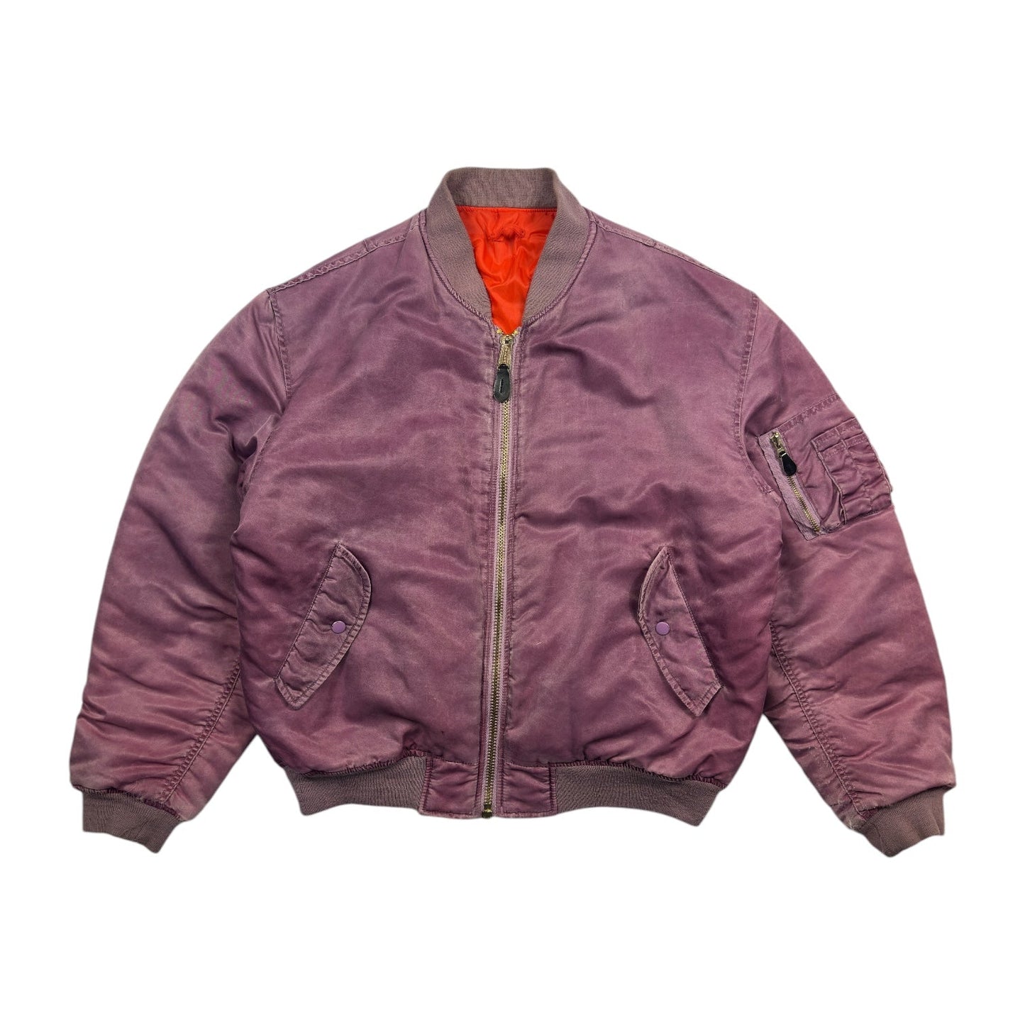 Alpha Industries Purple MA-1 Flight Jacket