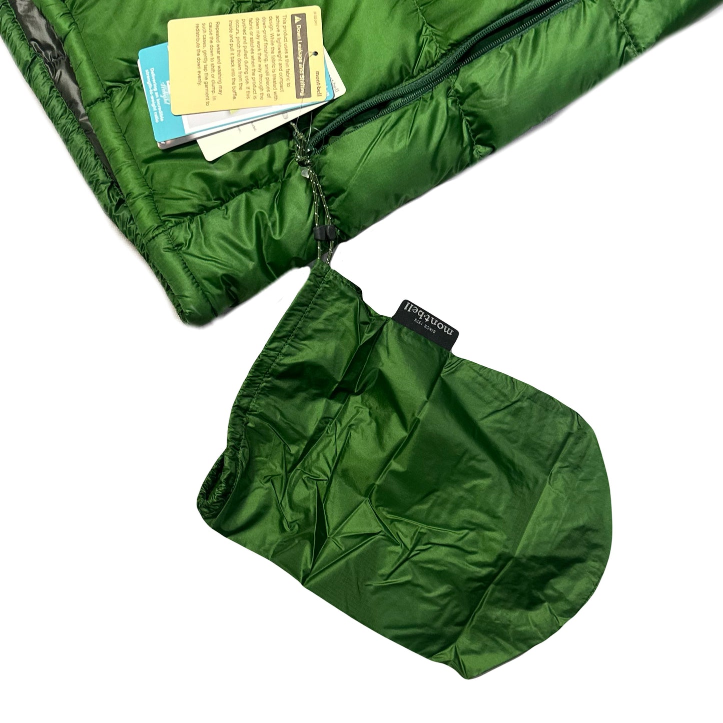 Montbell Superior Down Parka Puffer Jacket In Green ( XL )